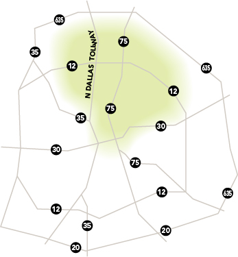 Service Area Map